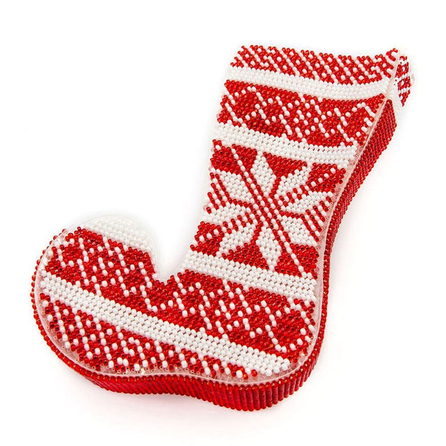3D Christmas tree toy "Christmas Stocking", DIY Embroidery kit, Christmas decor, Christmas gifts