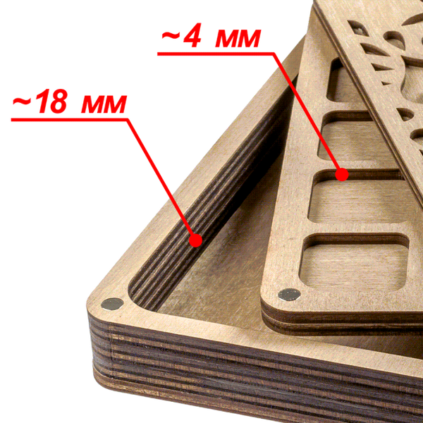 Multilayer bead organizer