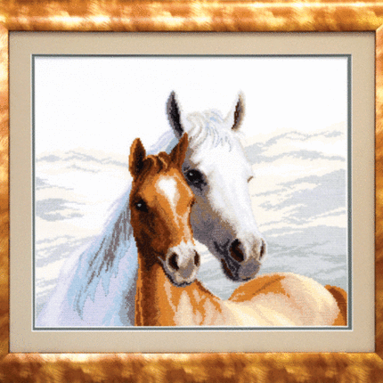 DIY Counted Cross Stitch Kit "Tenderness"