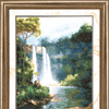 DIY Counted Cross Stitch Kit "Waterfall"
