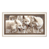 DIY Counted Cross Stitch Kit "White wolves"