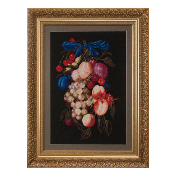 DIY Counted Cross Stitch Kit "Fruit gift"
