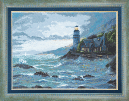 DIY Counted Cross Stitch Kit "Native shore"