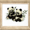 DIY Counted Cross Stitch Kit "Pandas"