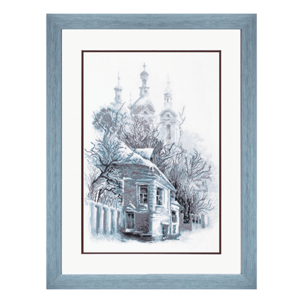DIY Counted Cross Stitch Kit "Swept up"