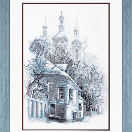 DIY Counted Cross Stitch Kit "Swept up"