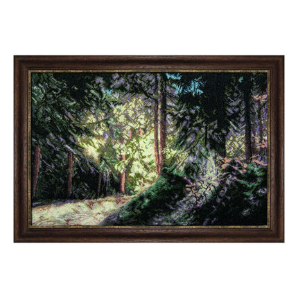 DIY Counted Cross Stitch Kit "Pine-trees"
