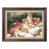 DIY Counted Cross Stitch Kit "Lions on the rocks"