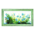 DIY Counted Cross Stitch Kit "Light blue irises"