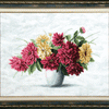 DIY Counted Cross Stitch Kit "Purple bouquet"