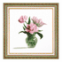 DIY Counted Cross Stitch Kit "Pink tulips"