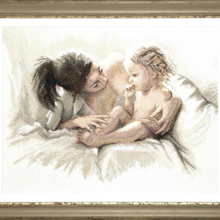 DIY Counted Cross Stitch Kit "Warm morning"