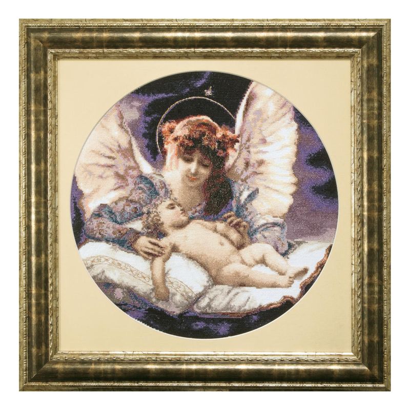 DIY Counted Cross Stitch Kit "Guardian Angel"