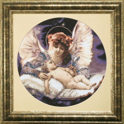 DIY Counted Cross Stitch Kit "Guardian Angel"