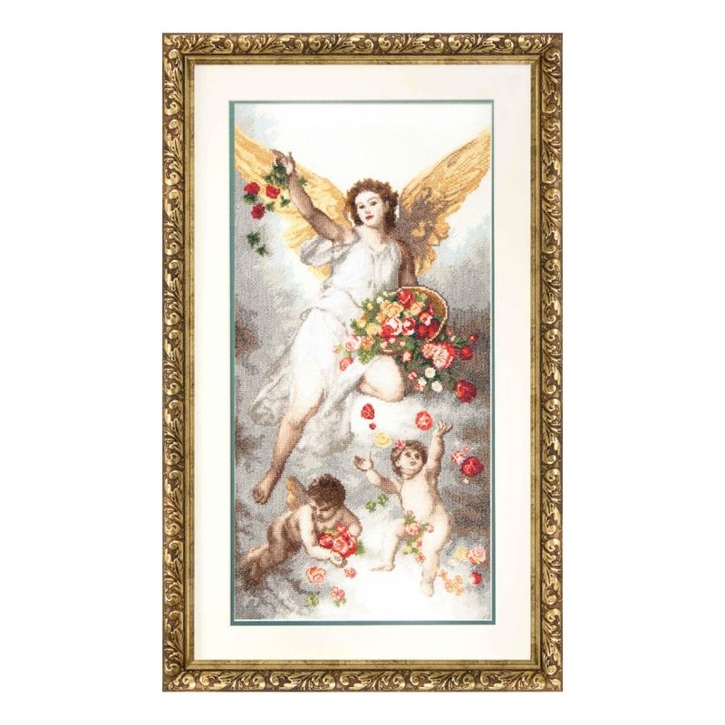 DIY Counted Cross Stitch Kit "World By L.Knaus"