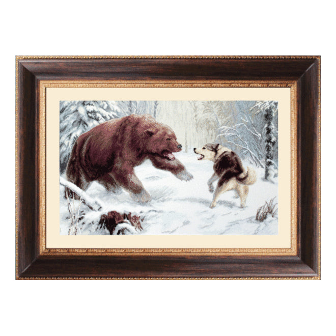 DIY Counted Cross Stitch Kit "Host of forest"