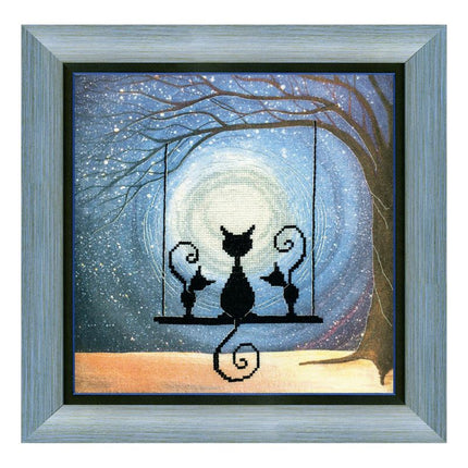 DIY Counted Cross Stitch Kit "Nеar the Moon"
