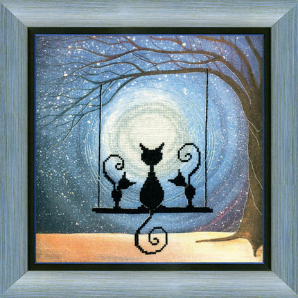 DIY Counted Cross Stitch Kit "Nеar the Moon"