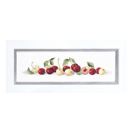 DIY Counted Cross Stitch Kit "Sweet cherry"