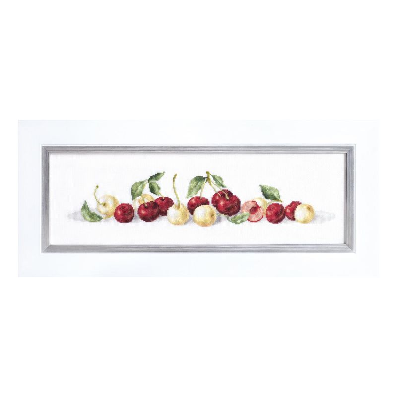 DIY Counted Cross Stitch Kit "Sweet cherry"