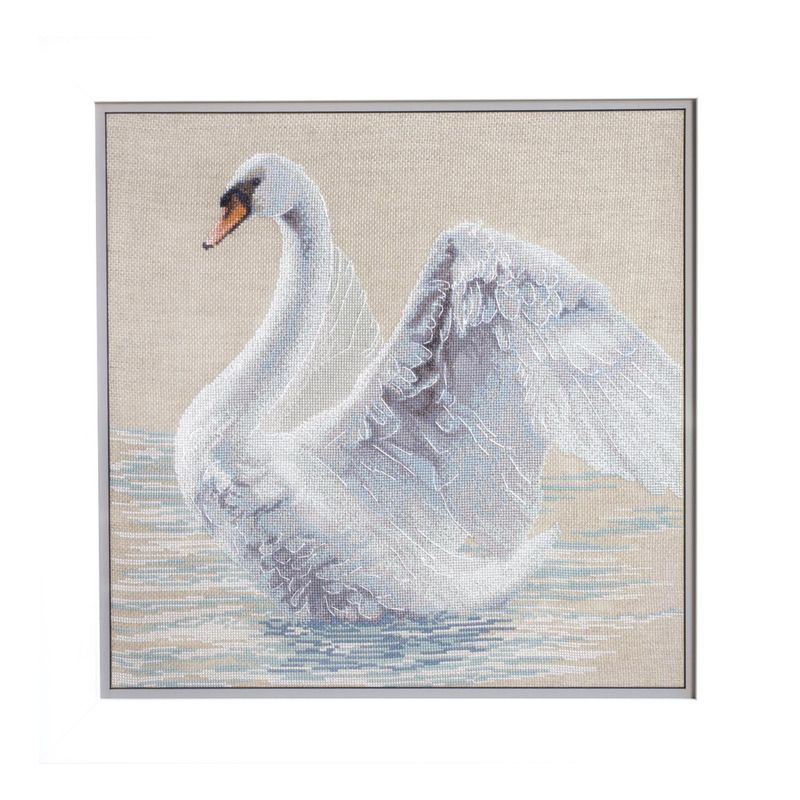 DIY Counted Cross Stitch Kit "White snow"