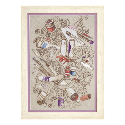 DIY Counted Cross Stitch Kit "Creative inspiration"