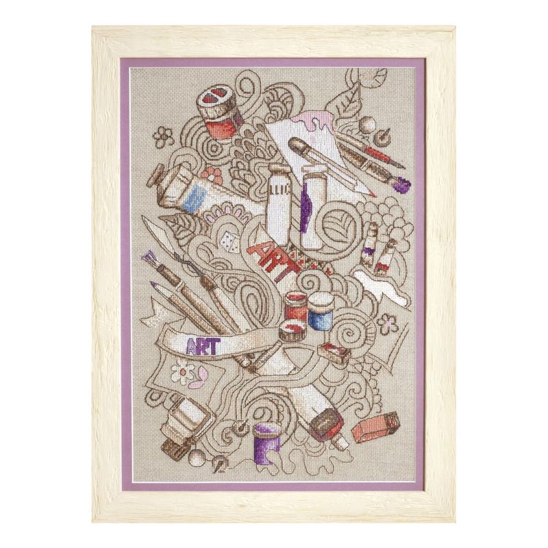 DIY Counted Cross Stitch Kit "Creative inspiration"