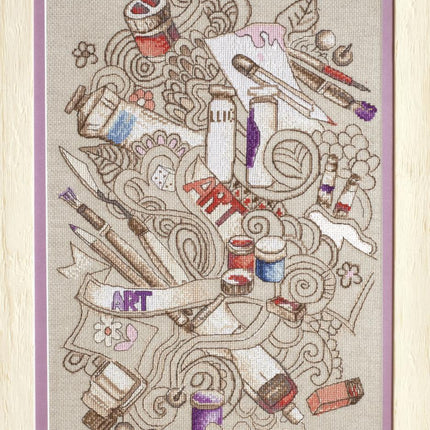 DIY Counted Cross Stitch Kit "Creative inspiration"