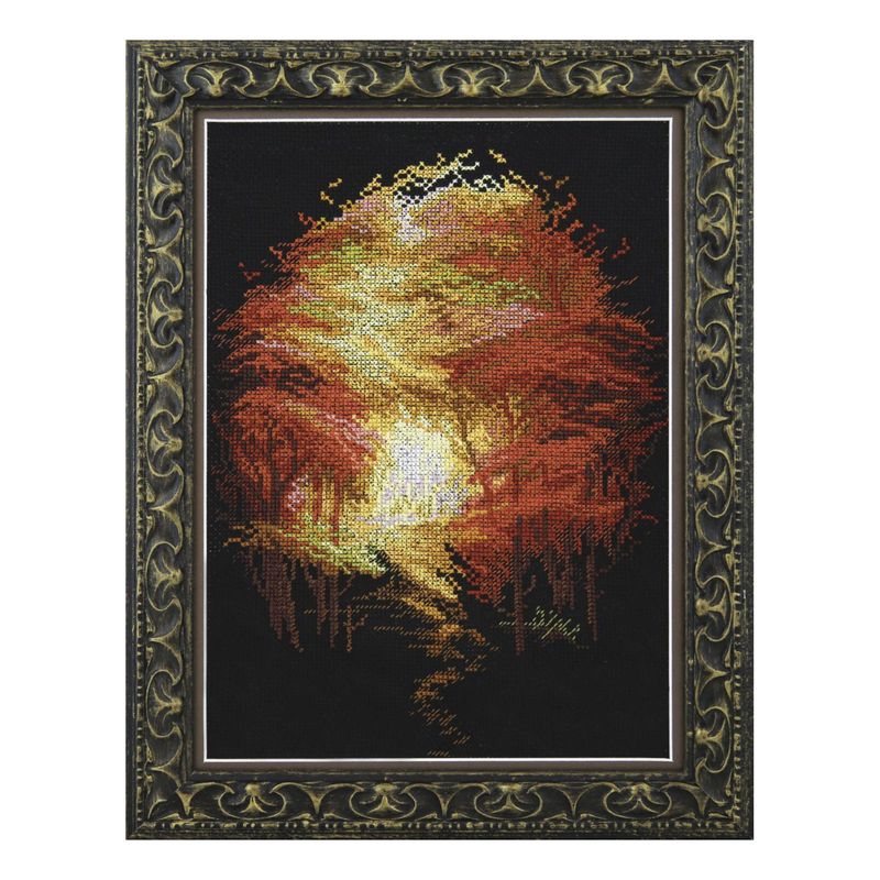 DIY Counted Cross Stitch Kit "Maple grove"