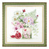 DIY Counted Cross Stitch Kit "Tropical bouquet"