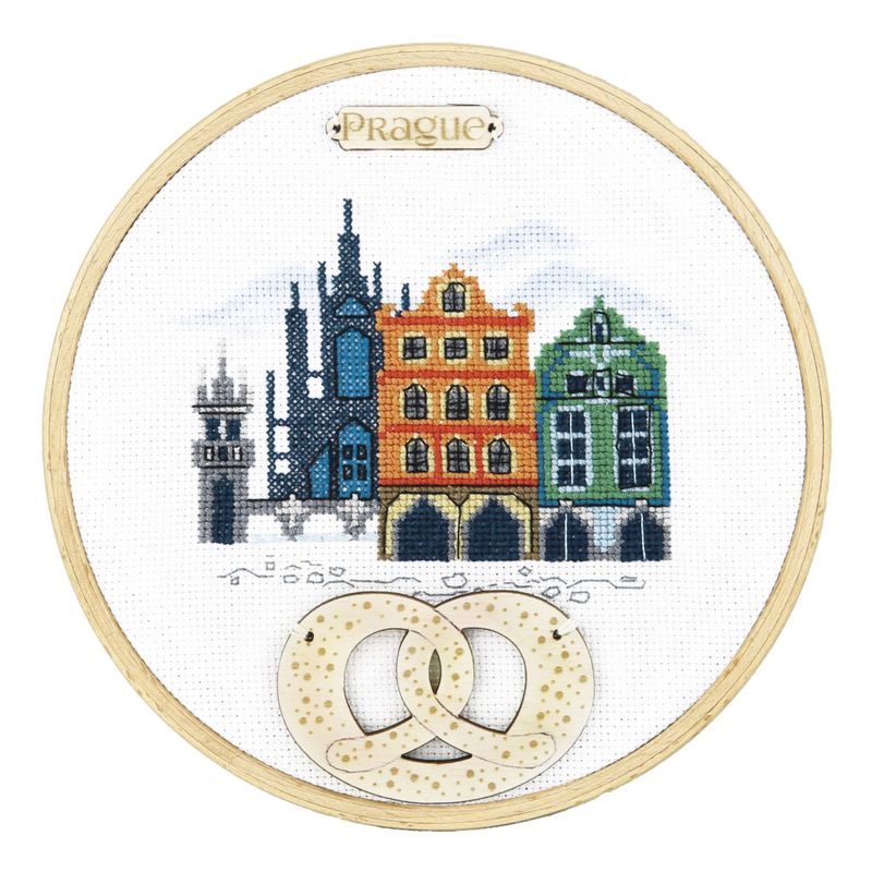 DIY Counted Cross Stitch Kit "Prague"