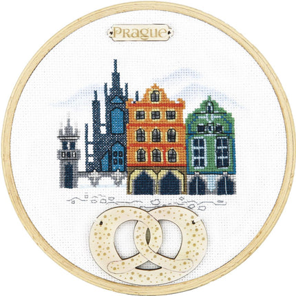 DIY Counted Cross Stitch Kit "Prague"