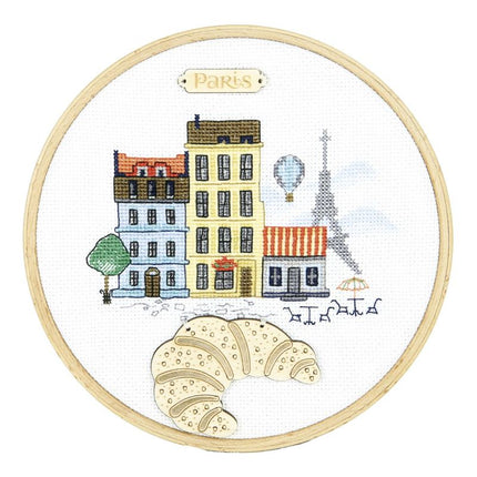 DIY Counted Cross Stitch Kit "Paris"