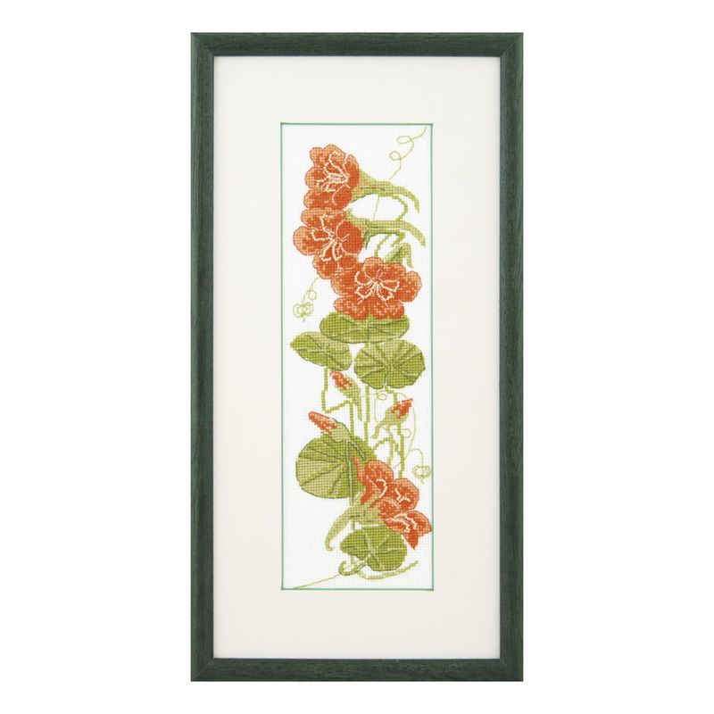 DIY Counted Cross Stitch Kit "Nasturtium"