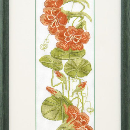 DIY Counted Cross Stitch Kit "Nasturtium"