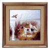 DIY Counted Cross Stitch Kit "Hunting to ducks"