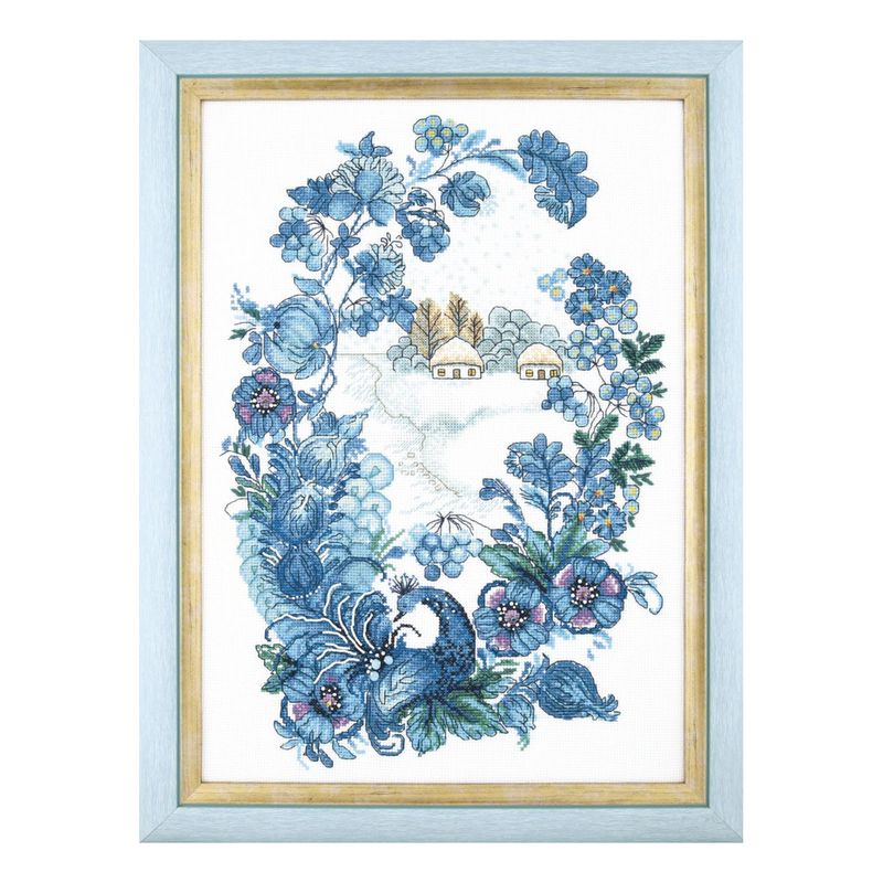 DIY Counted Cross Stitch Kit "Frosty design"