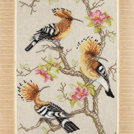 DIY Counted Cross Stitch Kit "Bird call"