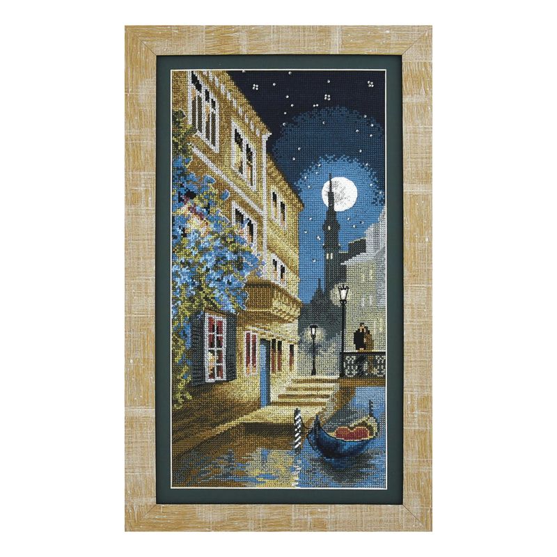 DIY Counted Cross Stitch Kit "Moon evening in Venice"