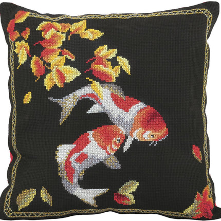 DIY Counted Cross Stitch Kit "Two carps"