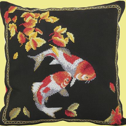 DIY Counted Cross Stitch Kit "Two carps"