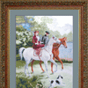 DIY Counted Cross Stitch Kit "A ride"