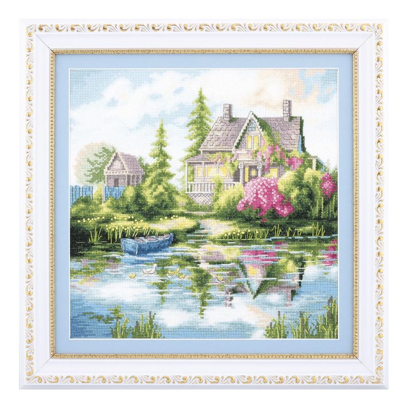 DIY Counted Cross Stitch Kit "Country nature"