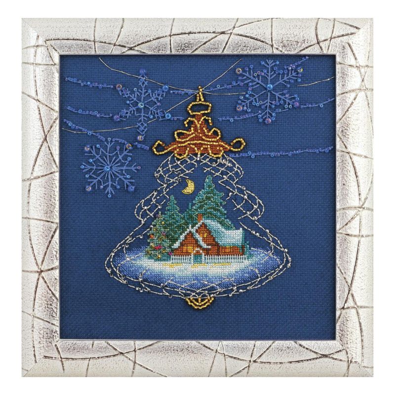 DIY Counted Cross Stitch Kit "Christmas light"