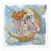DIY Counted Cross Stitch Kit "Disobedient angel. Gold stitching"