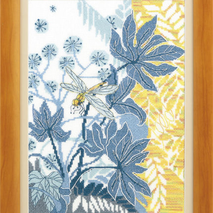 DIY Counted Cross Stitch Kit "Shine of autumn colors"