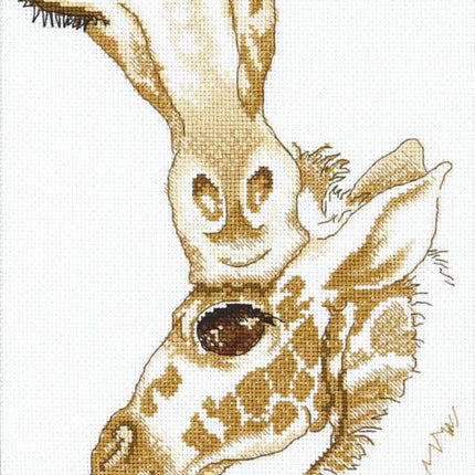 DIY Counted Cross Stitch Kit "Mother`s kiss"