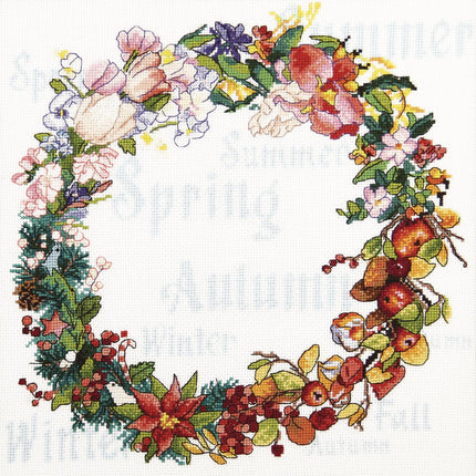 DIY Counted Cross Stitch Kit "All Seasons"
