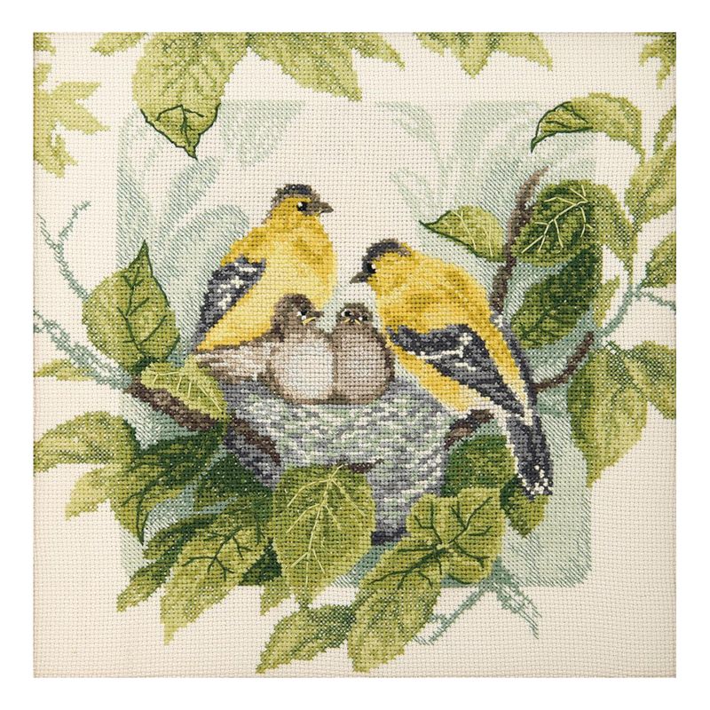 DIY Counted Cross Stitch Kit " Cozy nest"