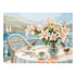 DIY Counted Cross Stitch Kit "The aromas of summer by the sea"